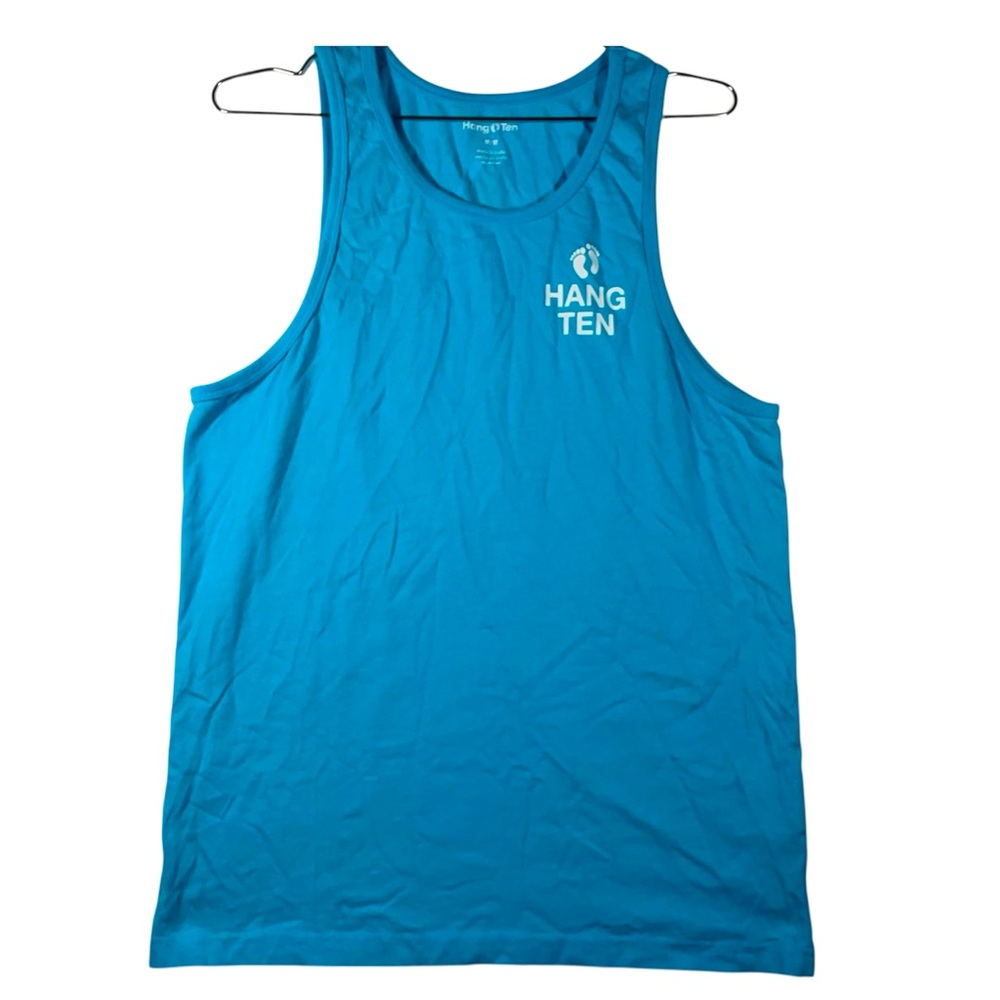 Hang Ten Blue Athletic Tank Top – Men’s Size M EUC